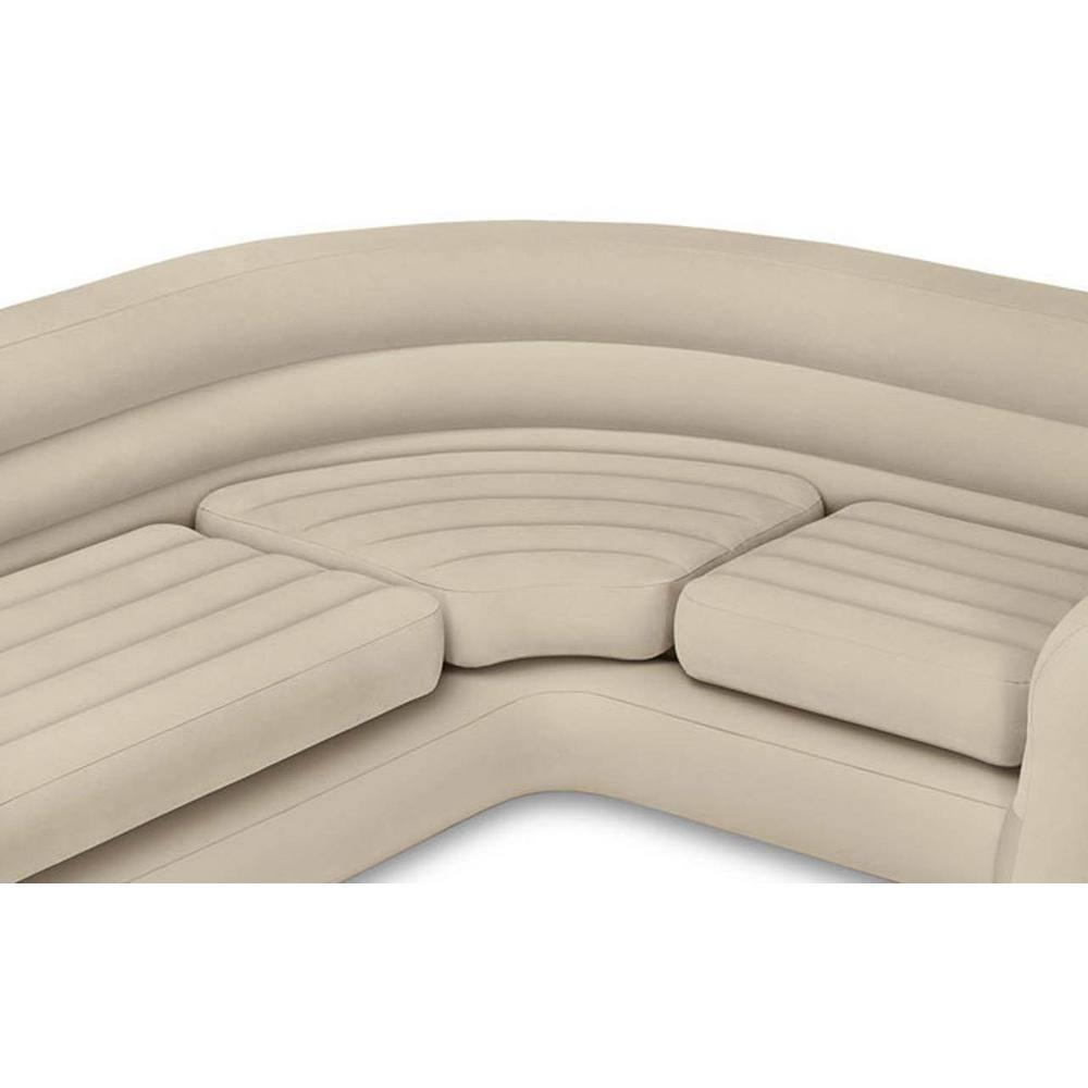 Intex 101" Wide Right Hand Facing Corner Inflatable Sectional Sofa