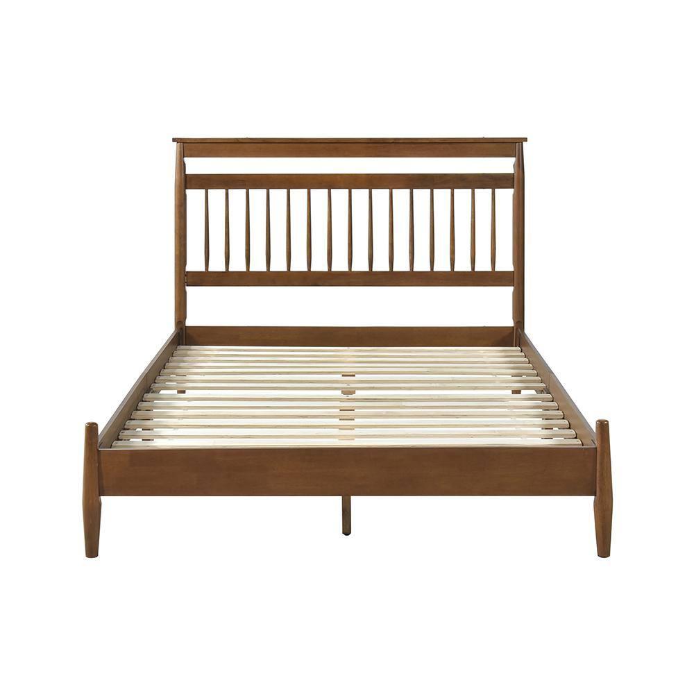 Lexicon Arlo Wood Eastern King Platform Bed in Chestnut
