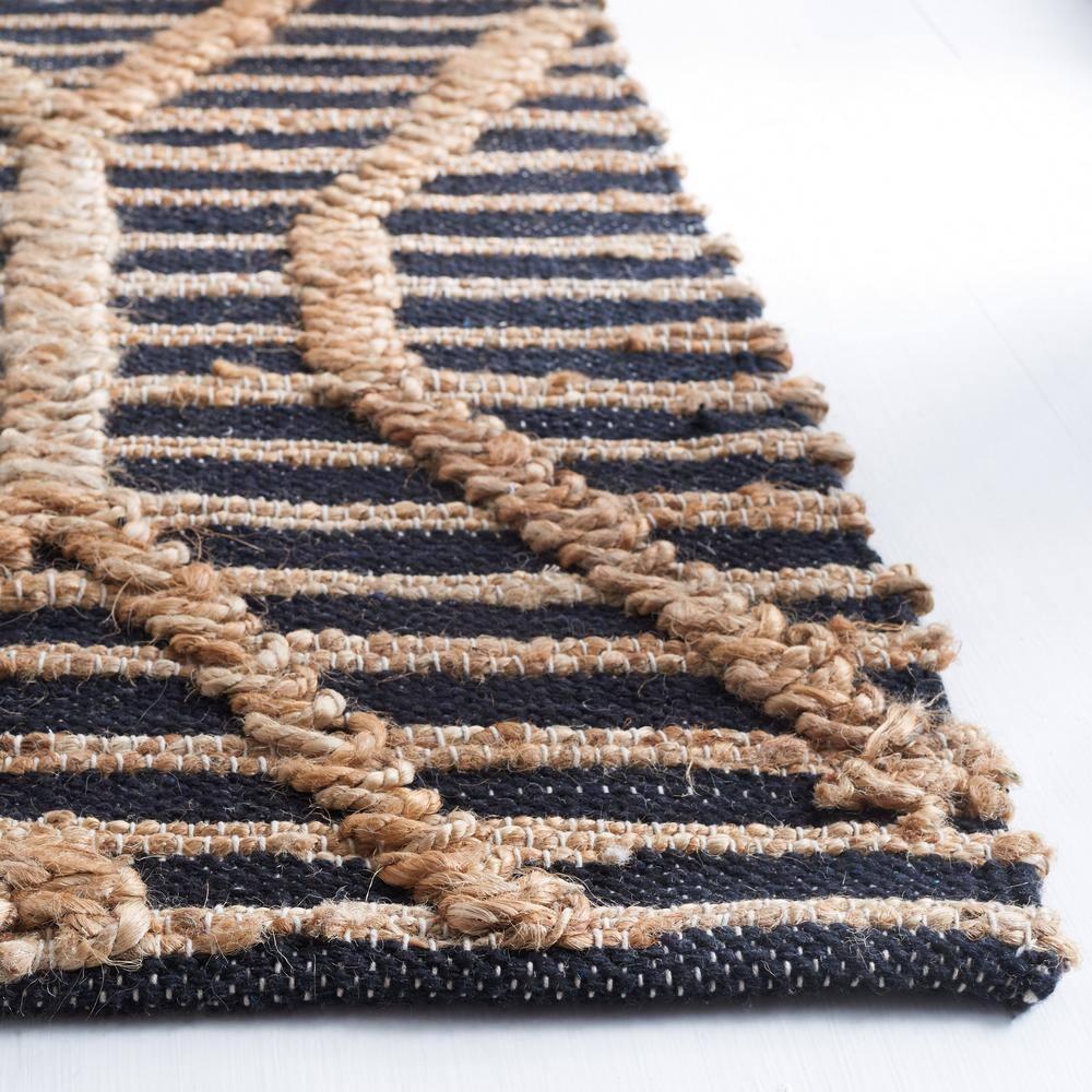 Safavieh Natural Fiber Flat Weave Jute And Cotton Geometric Rug