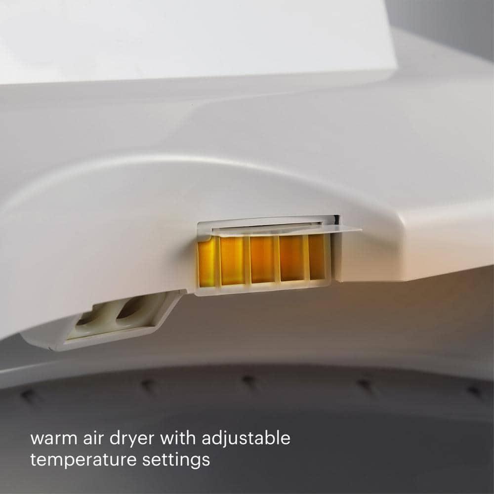 Brondell S1400-RW Swash 1400 Luxury Bidet Toilet Seat Round