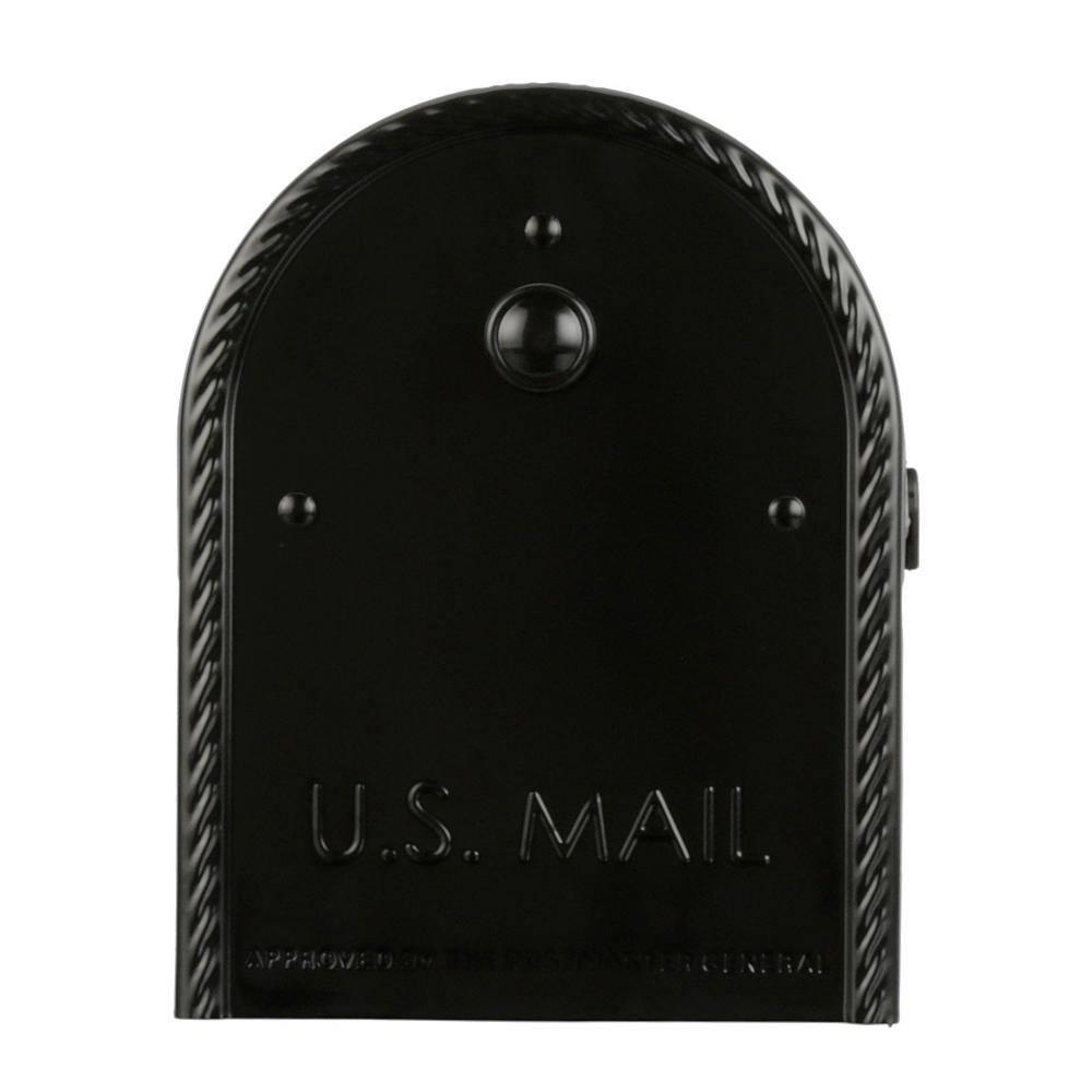 Architectural Mailboxes Edwards Post Mount Mailbox Black