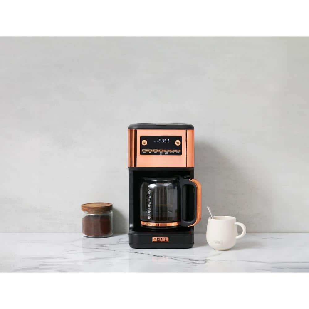 HADEN Generous Brew 14 Cup Digital Drip Coffee Maker with Control Settings