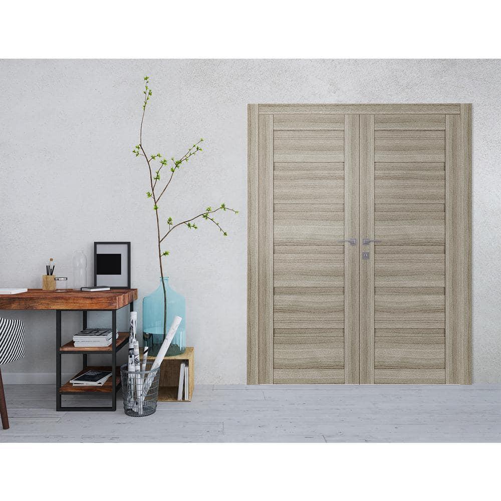 Belldinni Louver Solid + Manufactured Wood Paneled Prehung Door