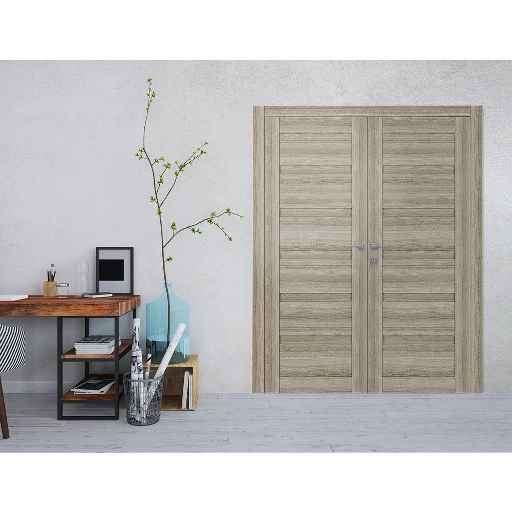 Belldinni Louver Solid + Manufactured Wood Paneled Prehung Door