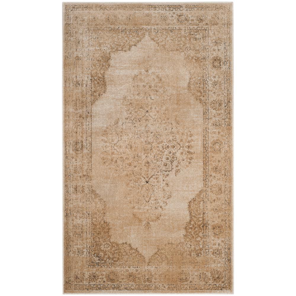 Vintage VTG122 Power Loomed Indoor Accent Rug - Creme - 2'x3' - Safavieh.