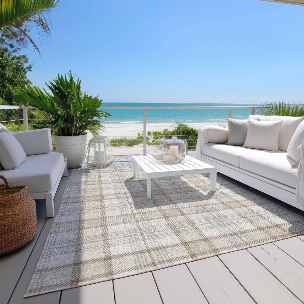 Machine Washable Indoor/Outdoor Chayden ACN1052 Rug
