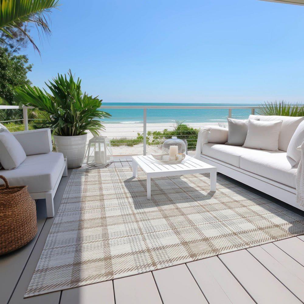 Machine Washable Indoor/Outdoor Chayden ACN1052 Rug