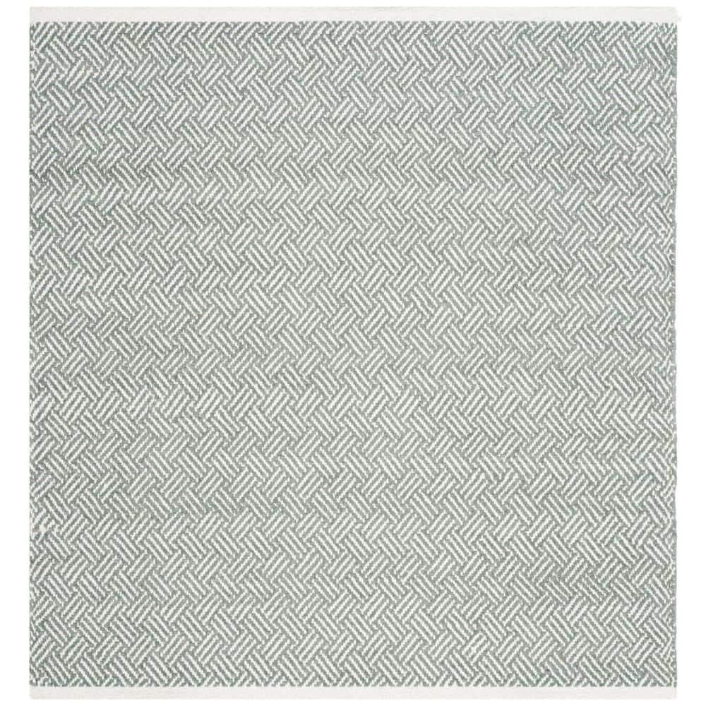 Boston BOS680 Power Loomed Area Rug - Grey - 8'x8' - Safavieh.