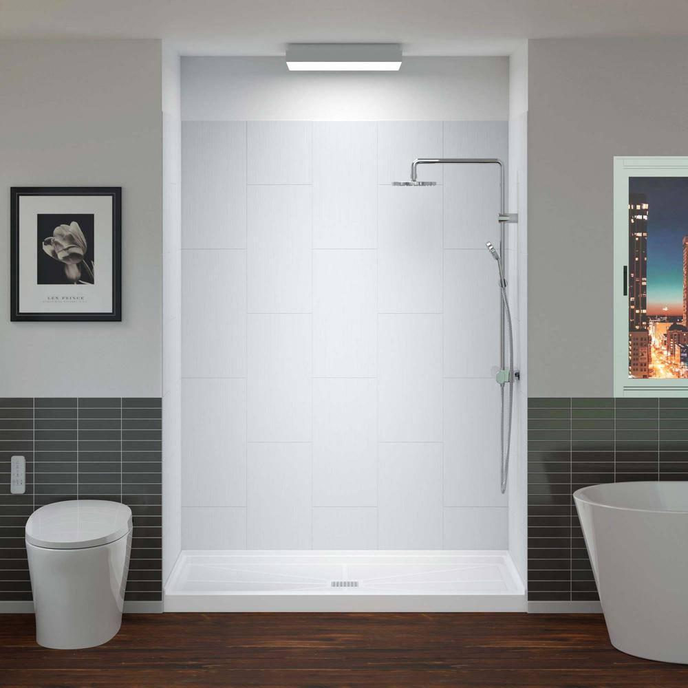 60'' W 75'' H Framed Rectangle Shower Stall