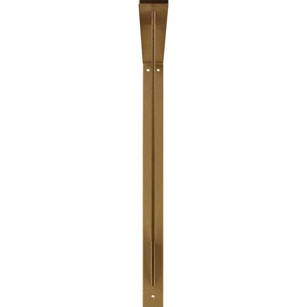 Ekena Millwork Traditional H 2'' W D Metal Bracket / Corbel