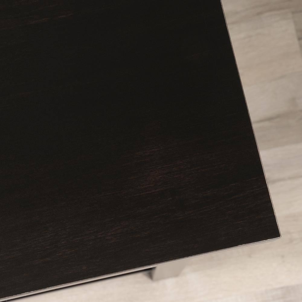 2 Drawer County Line Lateral File Cabinet Estate Black - Sauder: Modern Style, MDF, Paper Laminate Surface