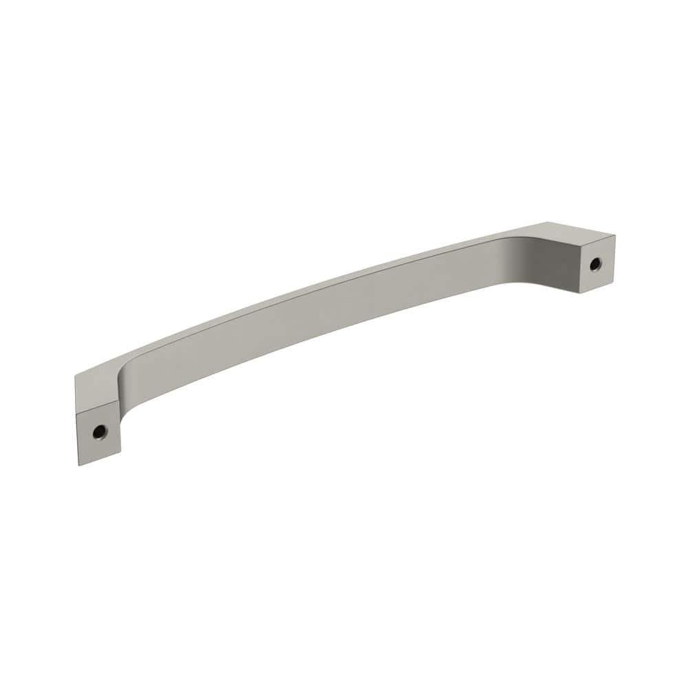 Amerock Premise 6-5/16 inch (160mm) Center-to-Center Satin Nickel Cabinet Pull