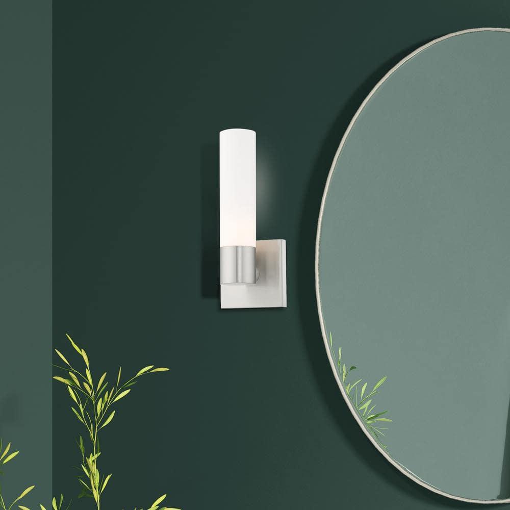 Livex Lighting Aero 1 - Light Sconce in  Brushed Nickel