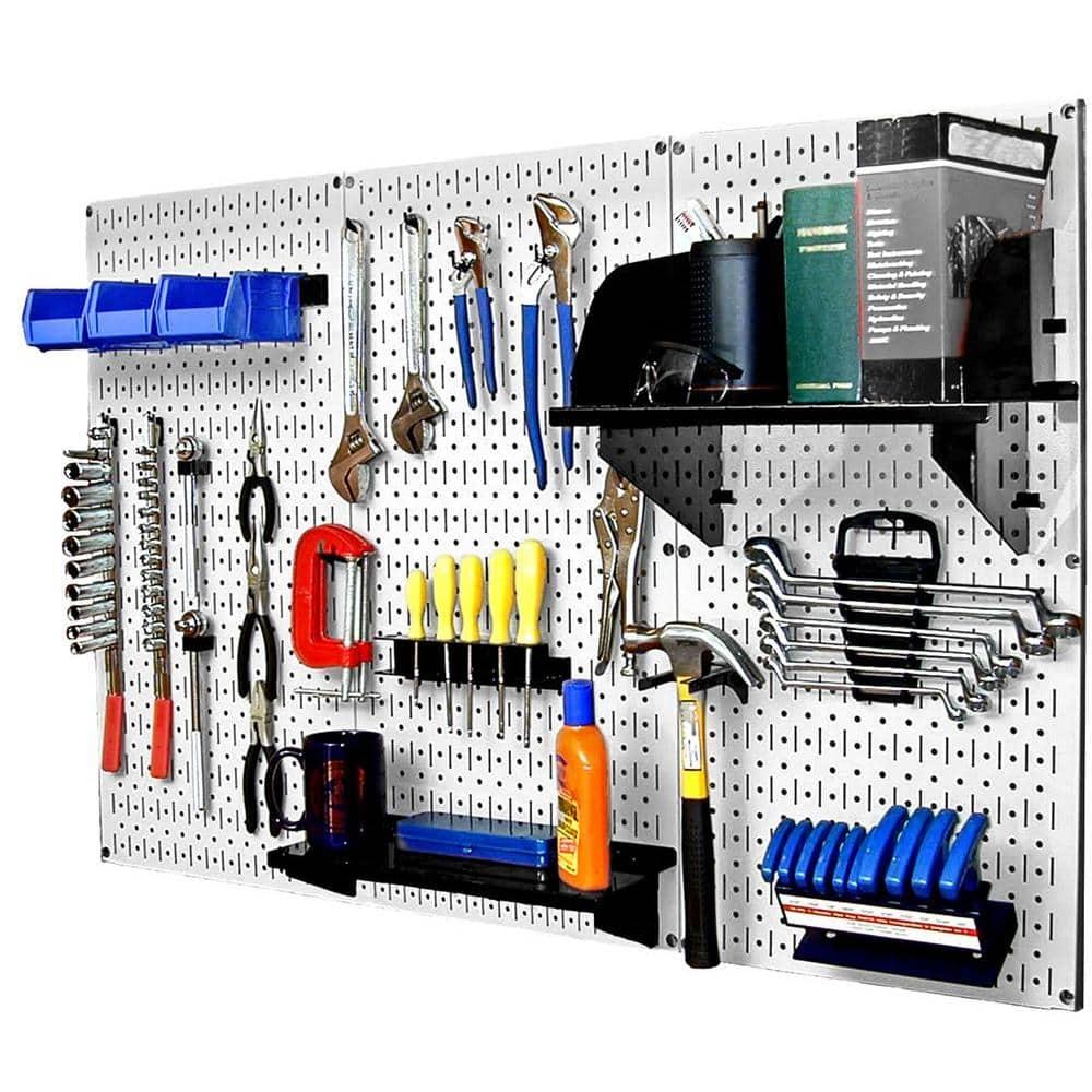 Pegboard Standard Tool Storage 32" H x 48" W Kit