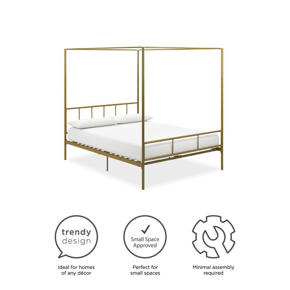 Marion Metal Canopy Bed