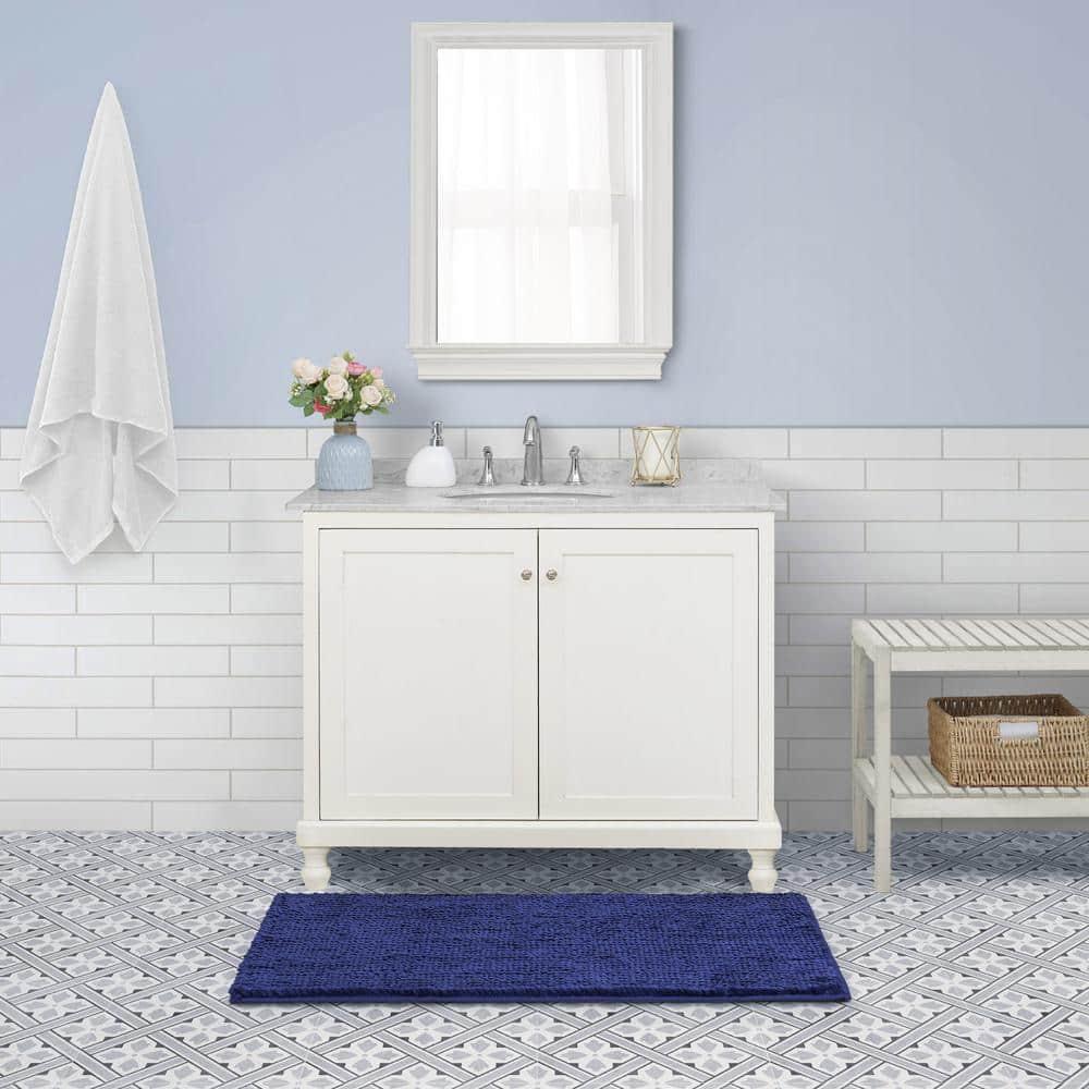 Laura Ashley Laura Ashley Butter Chenille Bath Rug