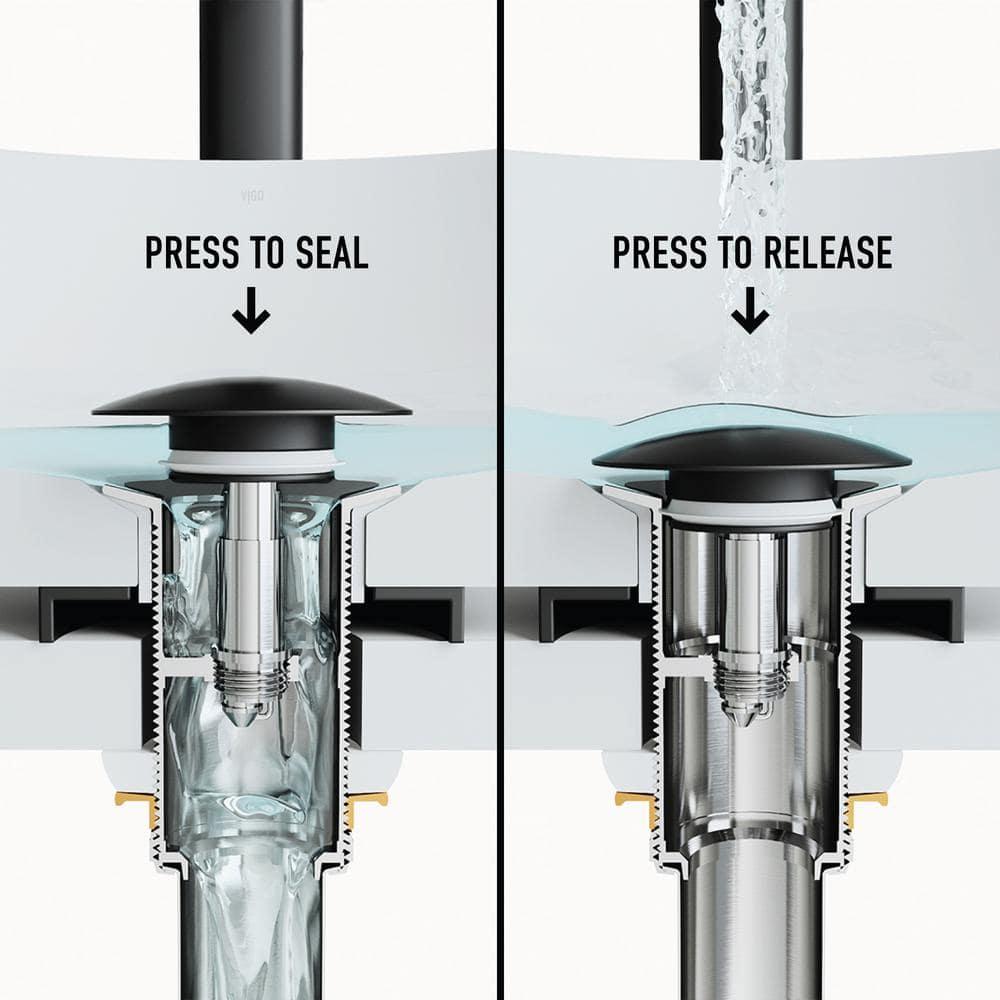 Pop-Up Bathroom Sink Drain