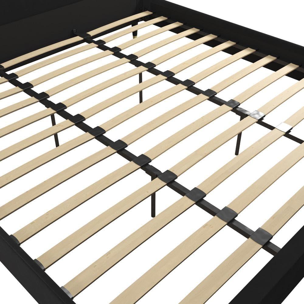 Audrey Upholstered Low Profile Platform Bed