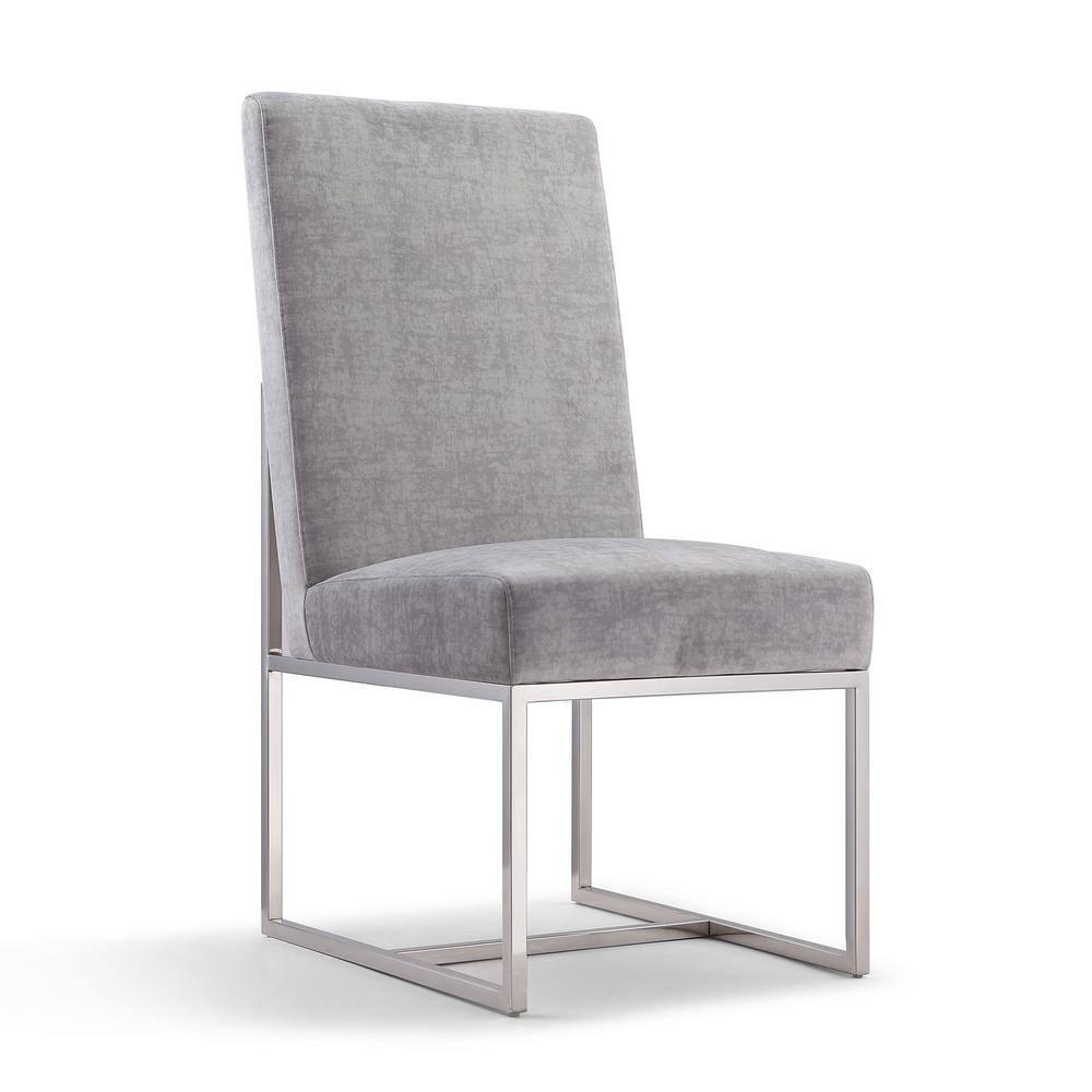 Hokku Designs Johnnette 18.9'' H Velvet Upholstered Side Chair