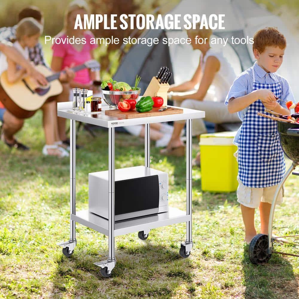 VEVOR Metal Kitchen Cart