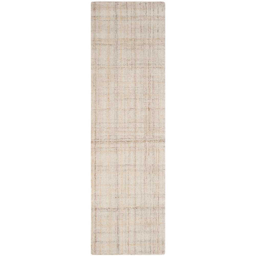 Abstract ABT141 Handmade Indoor Accent Rug - Ivory/Beige - 2'-3"x4' - Safavieh