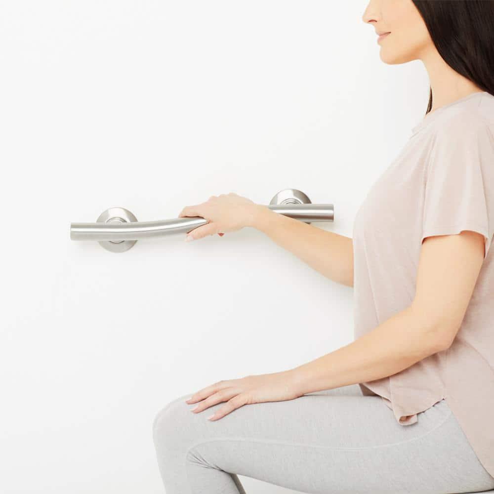Lifestyle & Wellness Stainless Steel Wave Grab Bar