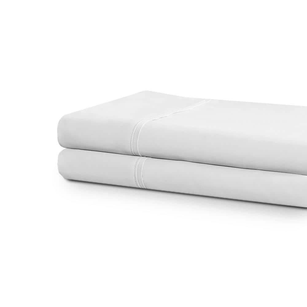 Swift Home | Basics 2-Piece Microfiber Pillowcase Set Bleach White King