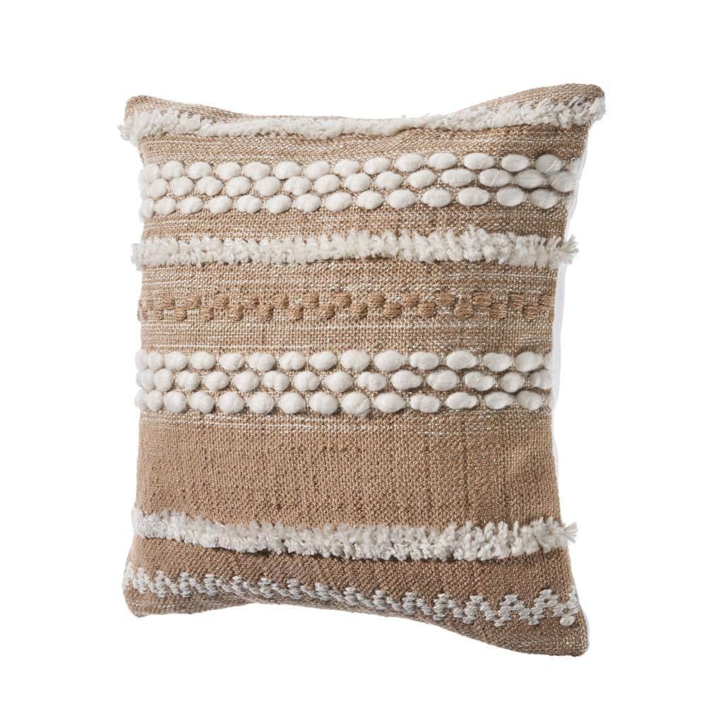 Beachcrest Home™ Hendren Textured Indoor/Outdoor Throw Pillow