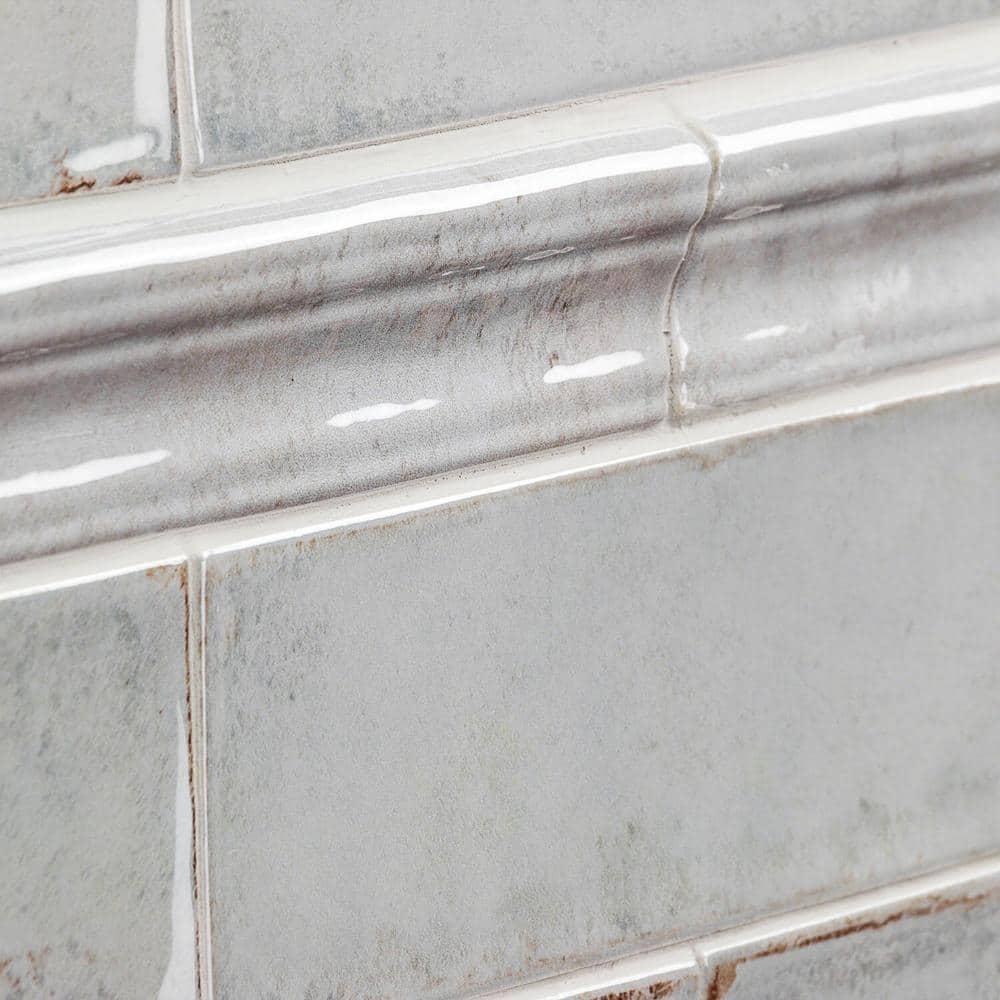 Bond Tile Chateau 12" x 2" Ceramic Quarter Round Tile Trim