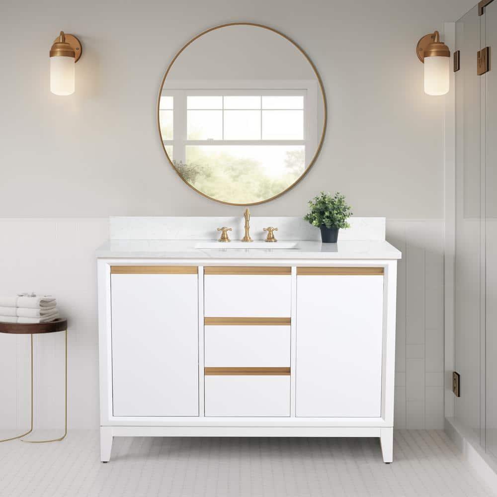48 Single Bathroom Vanity with Top