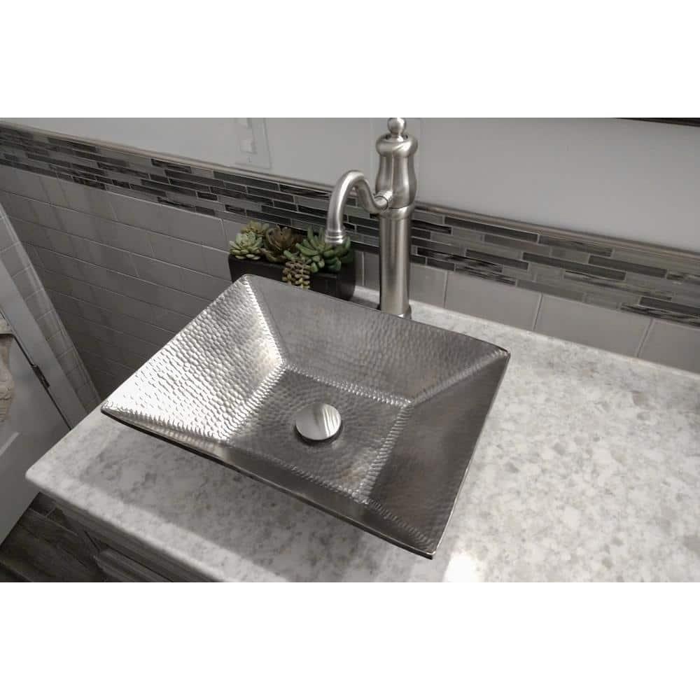 1.5" Non-Overflow Pop-up Bathroom Sink Drain - Brushed Nickel