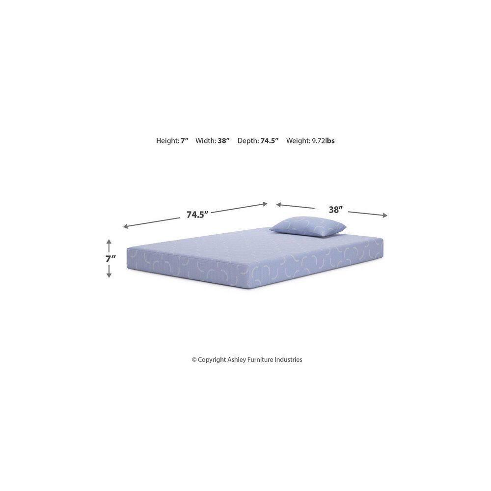 Signature Design by Ashley Ikidz Ocean Mattress And Pillow