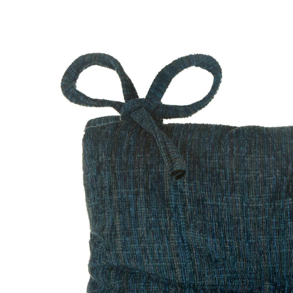 Klear Vu Gripper Polar Chenille Jumbo 2 Pieces Rocking Chair Cushion Set