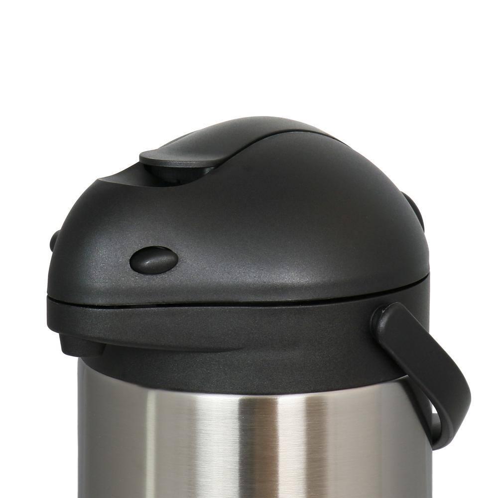 MegaChef MegaChef 5 Liter Stainless Steel Vacuum Body Pump Cap Air Pot