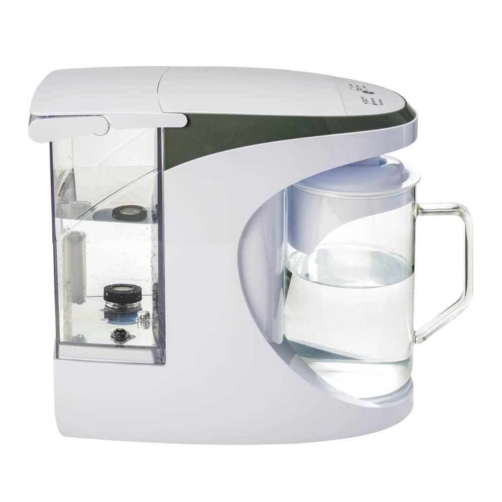 AquaTru Carafe Countertop Glass Water Purifier, 64 Fl Oz