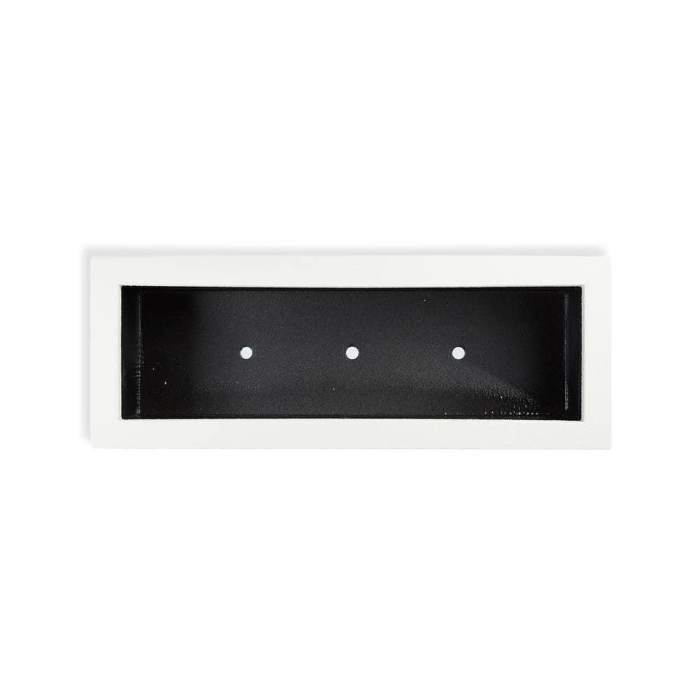 Riviera Short 46 in. x 12 in. White Trough