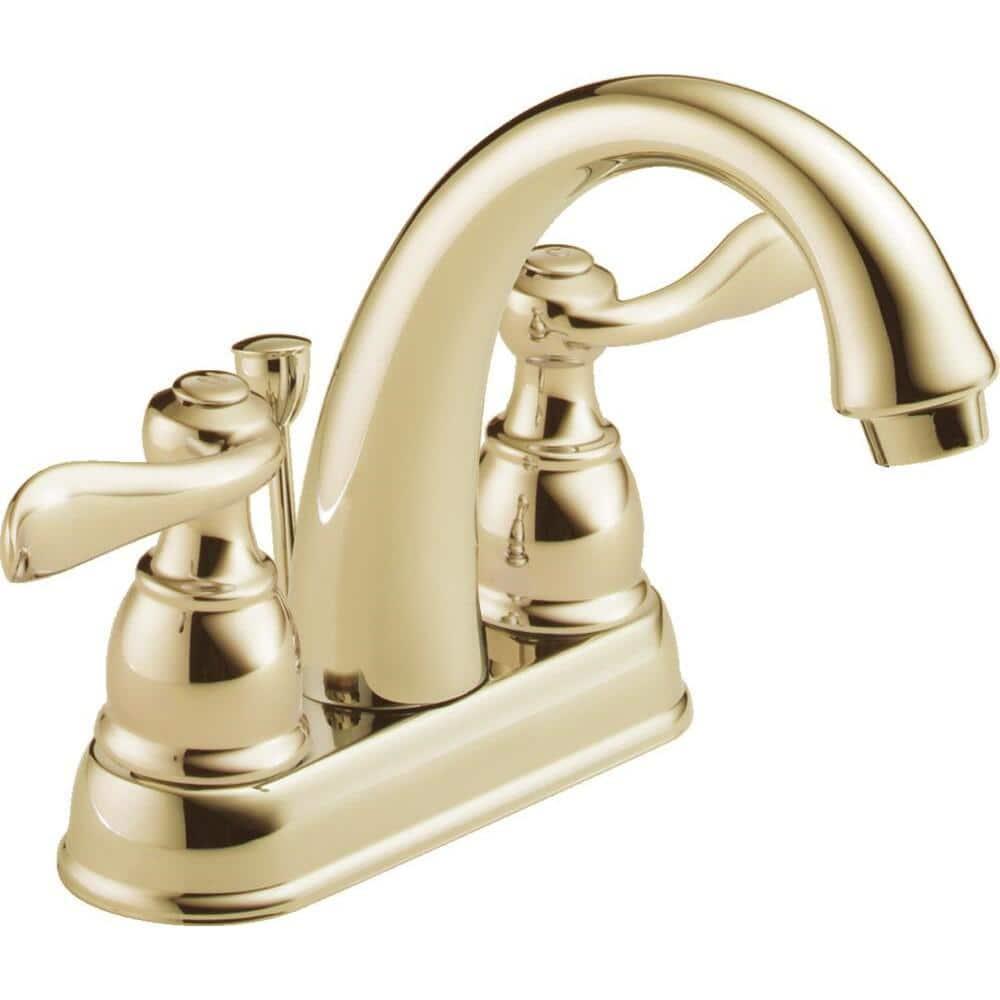 Windemere Centerset Bathroom Faucet with Drain Assembly, 2-handle Bathroom Sink Faucet