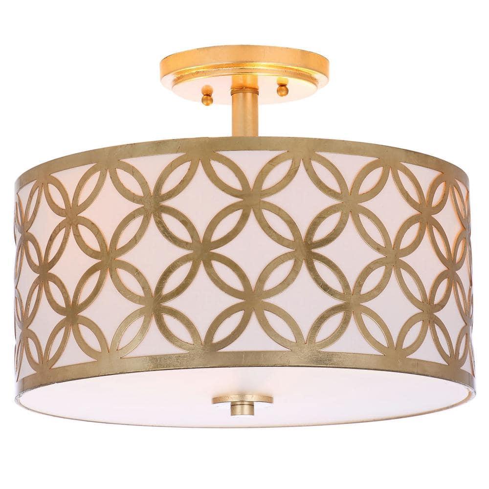 Cecily Flush Mount - FLU4003 - Gold - Safavieh
