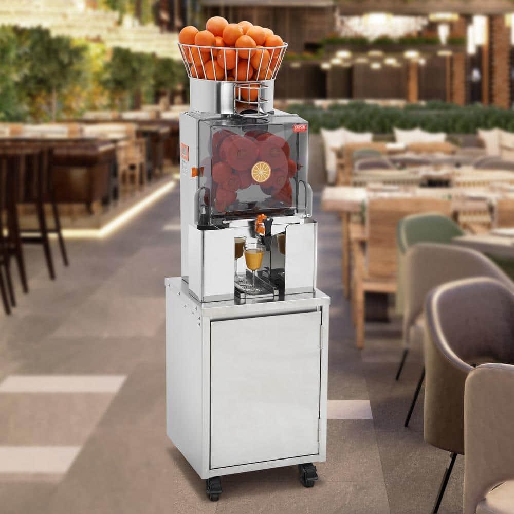 VEVOR VEVOR Commercial Orange Juicer, 120W Automatic Feeding Juice Extractor with Water Tap