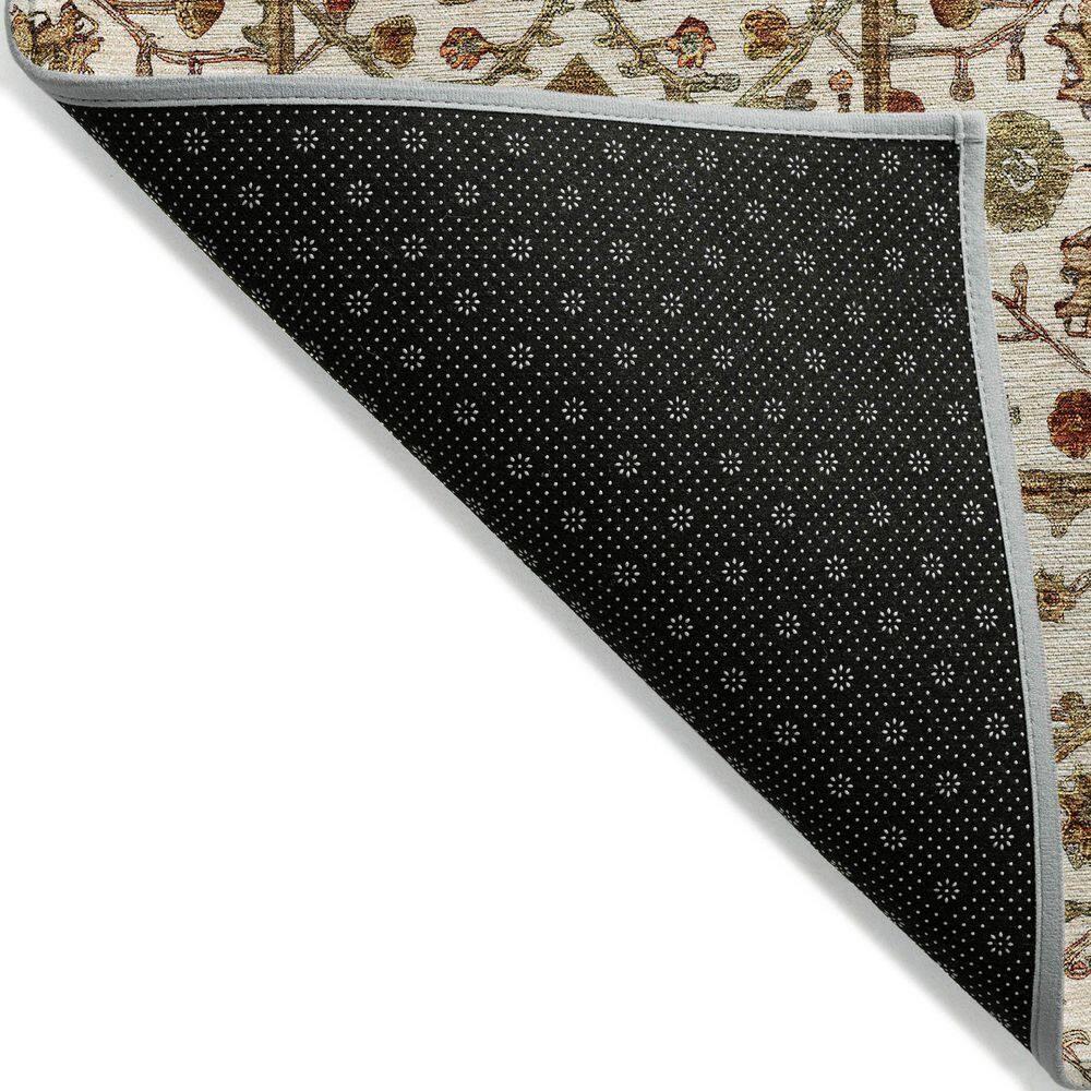Machine Washable Indoor/Outdoor Chantille ACN1130 Ivory Rug