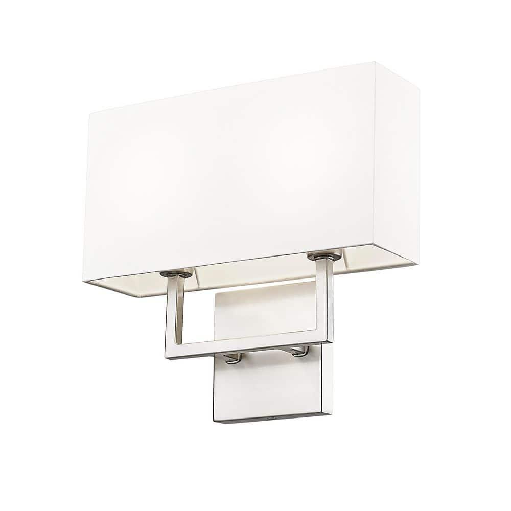 Livex Lighting Pierson 2 - Light Wall Light in  Brushed Nickel