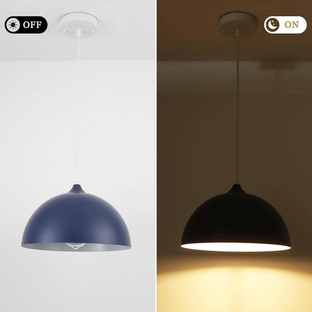 Danialah 1 - Light Industrial Dome Single Pendant with Metal Dome