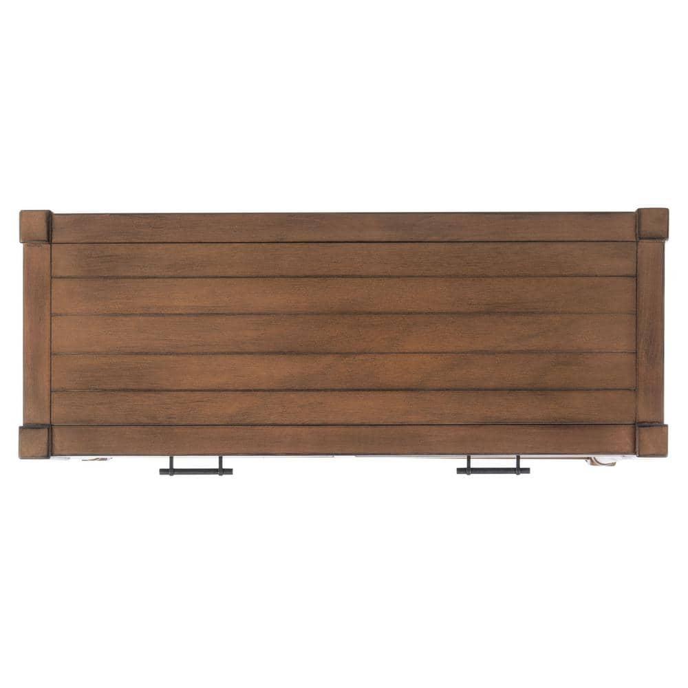 Filbert 2 Drawer Console Table - CNS5716C - Brown - Safavieh