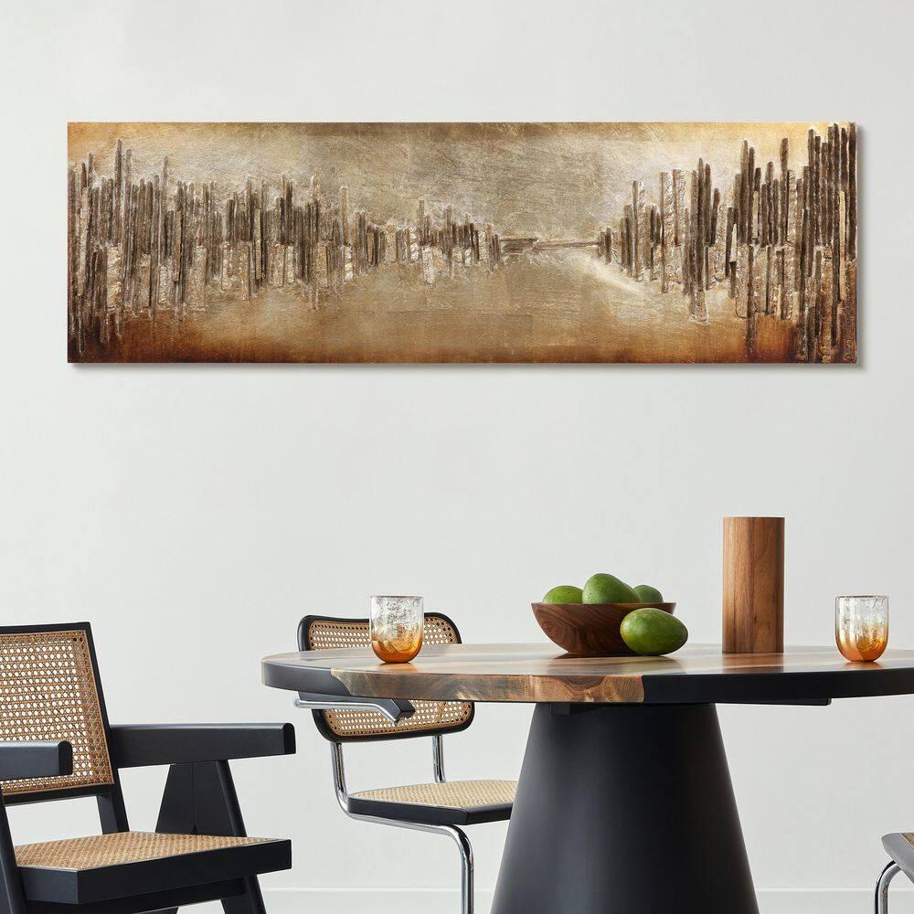 Foundry Select "Passages" Handed Painted Rugged Wooden Wall Art