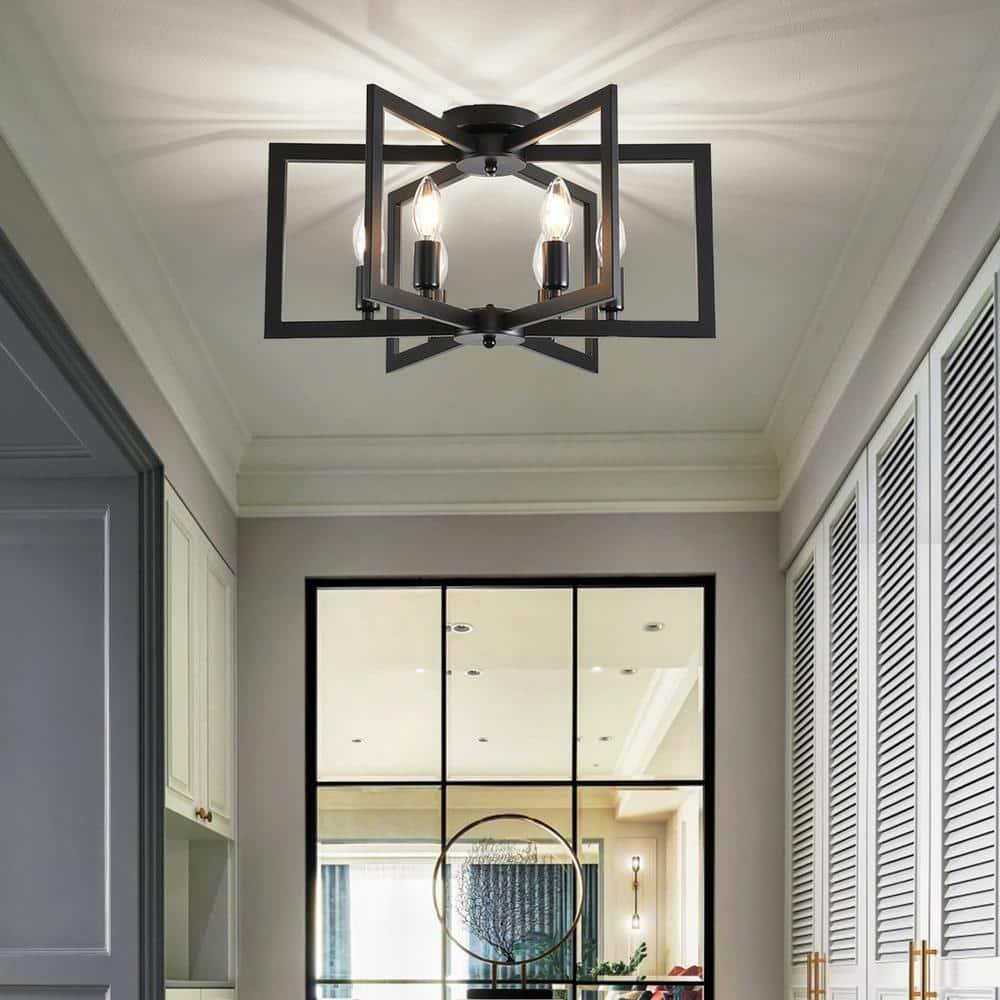 Farmhouse Black Large Chandelier Light Fixture for Dining Room,12 Light Round Matte Candle Modern Chandelier Pendant Light Fixture for Living Room Bedroom Kitchen Foyer Entryway.