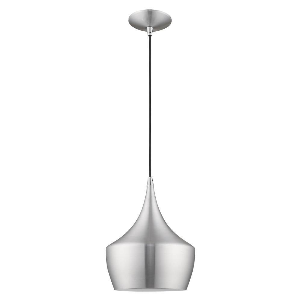 Schultz Single Light Metal Dimmable Pendant