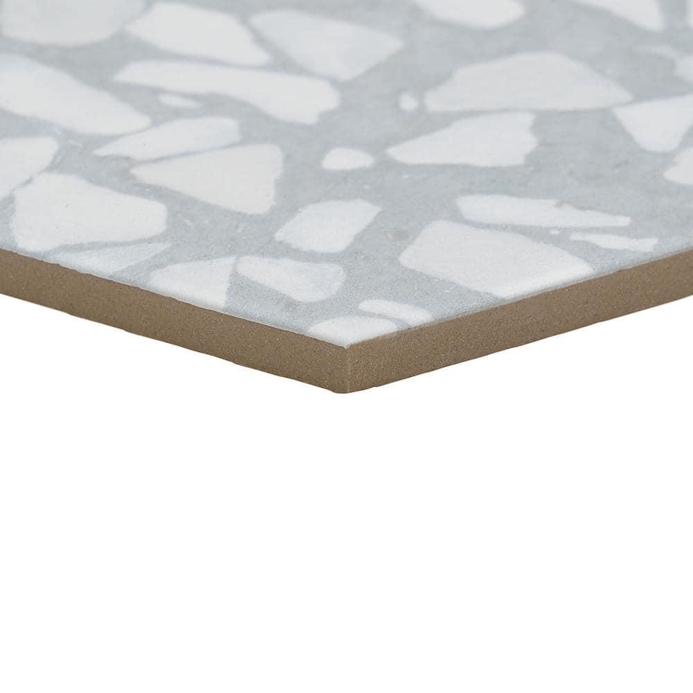 Jurassic Hex 9" Terrazzo Look Porcelain Floor & Wall Tile (8.07 Sq. Ft. / Case)