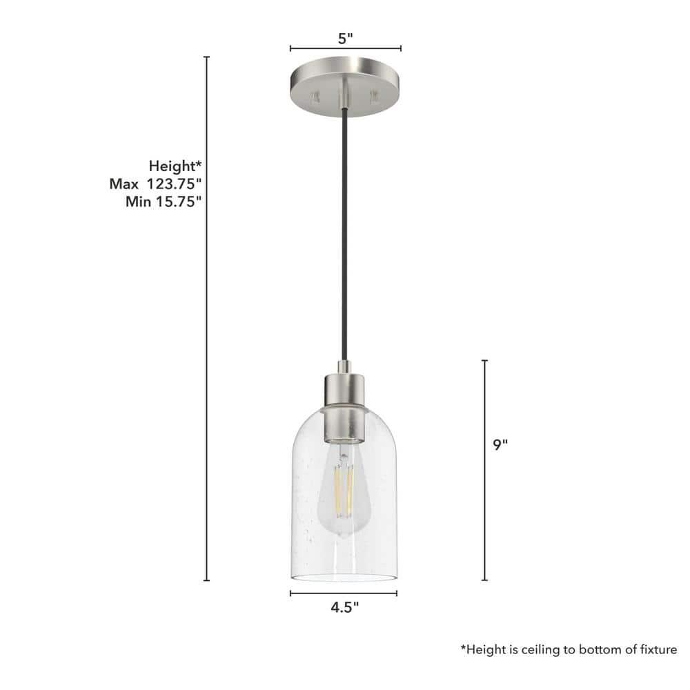 Lochemeade 1 - Light Single Cylinder Pendant