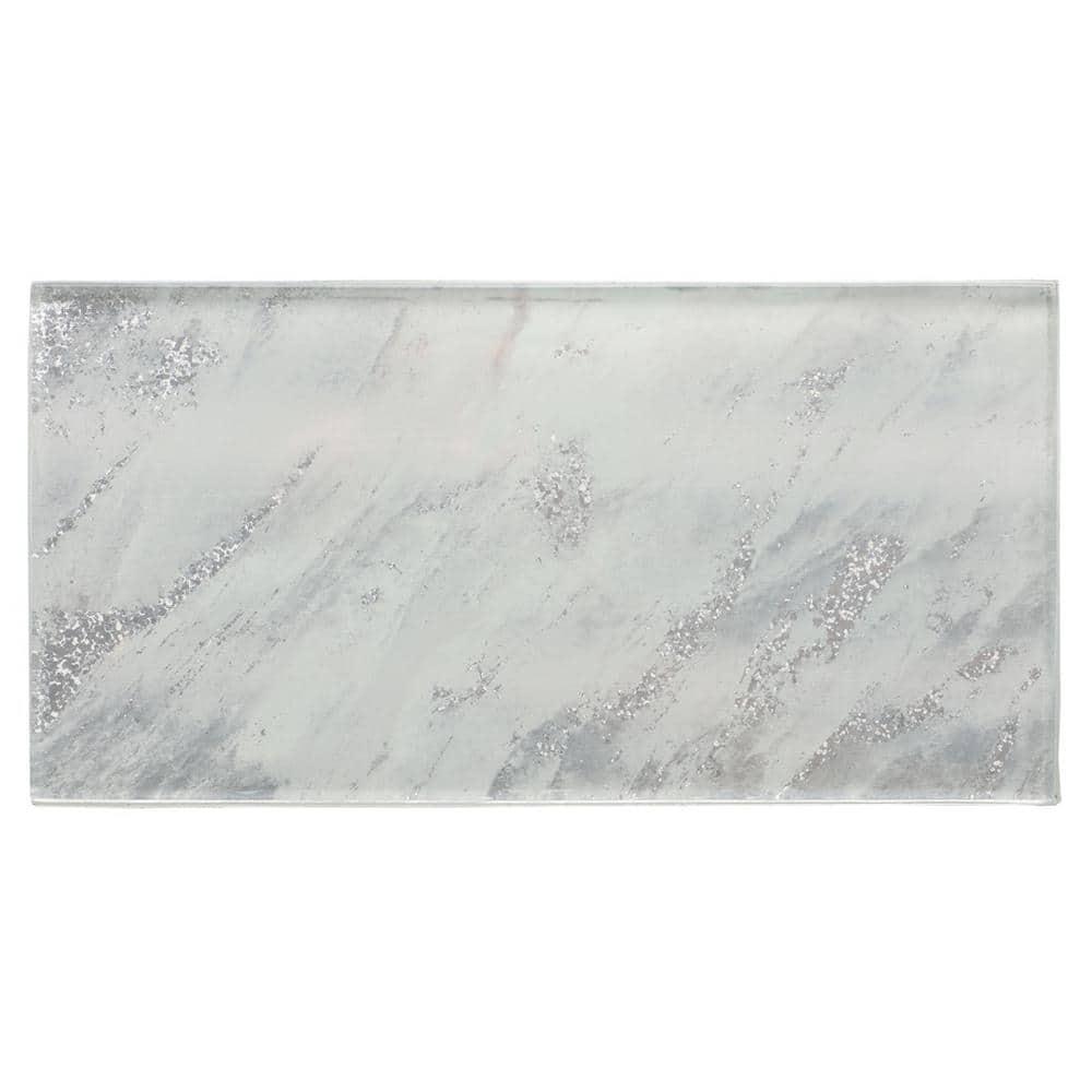 Bond Tile Wonder Glass 4.37 in. x 8.74 in. Polished Glass Wall Tile (5.3 Sq. Ft. / Case)