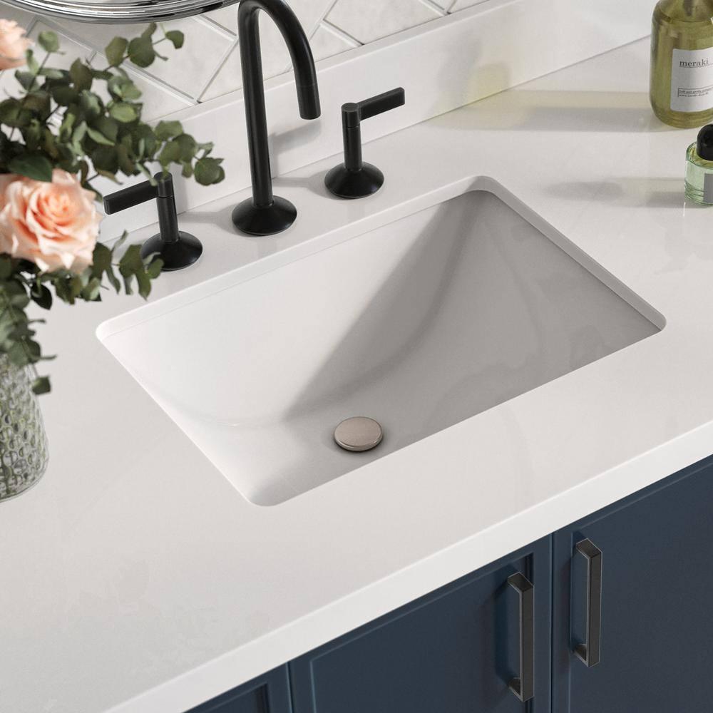 Ariel Kelly 43 Inch Single Rectangular Sink Bathroom Vanity With Quartz Countertop